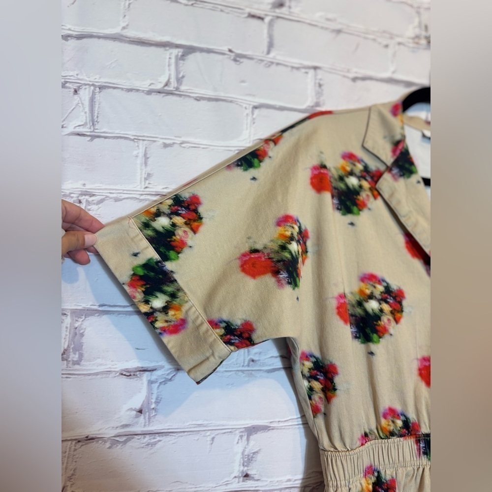 Adam Lippes x RTR Blurry Floral Romper Size 10 - Picture 6 of 8